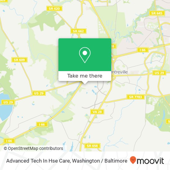 Mapa de Advanced Tech In Hse Care