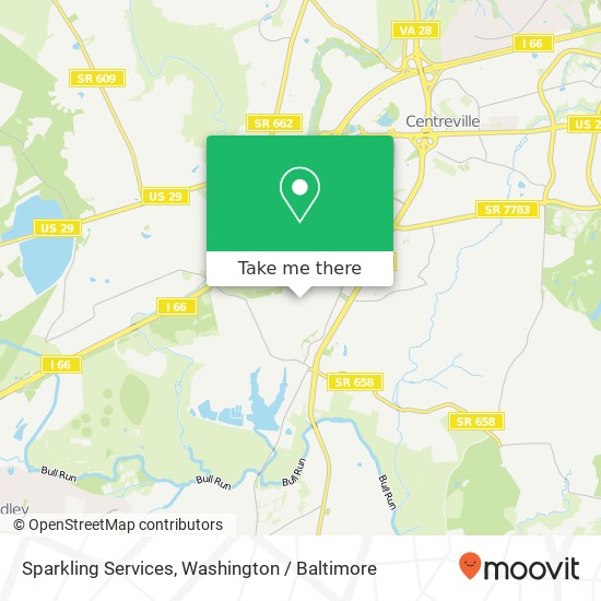Sparkling Services map