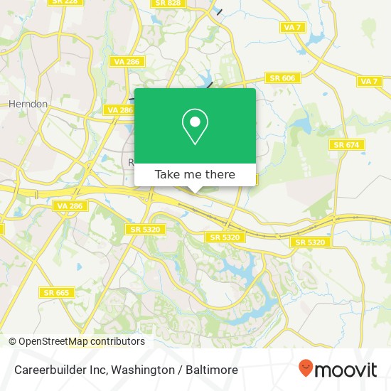 Careerbuilder Inc map