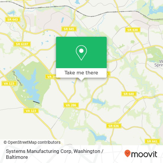 Mapa de Systems Manufacturing Corp