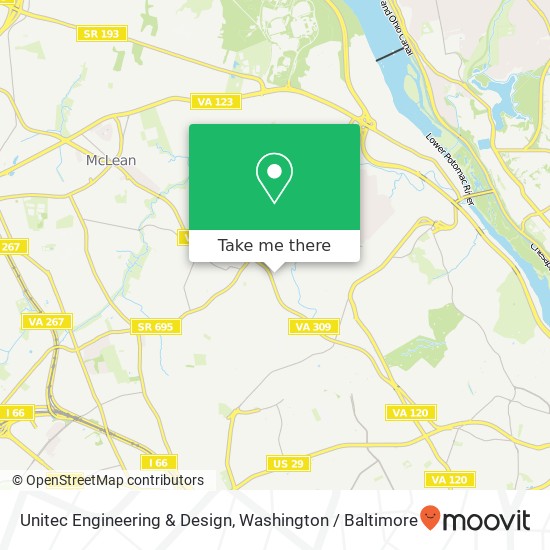 Mapa de Unitec Engineering & Design