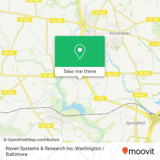 Raven Systems & Research Inc map