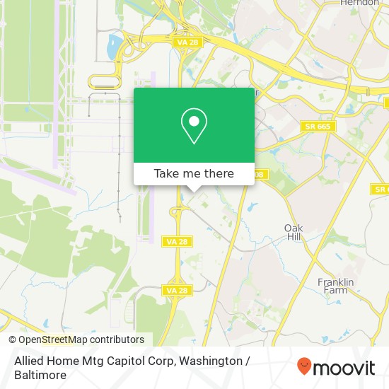 Allied Home Mtg Capitol Corp map