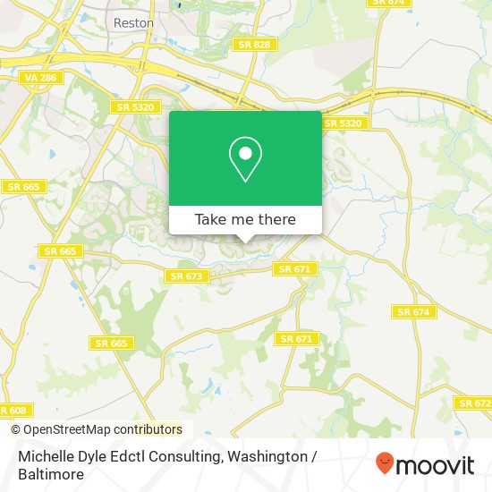 Michelle Dyle Edctl Consulting map