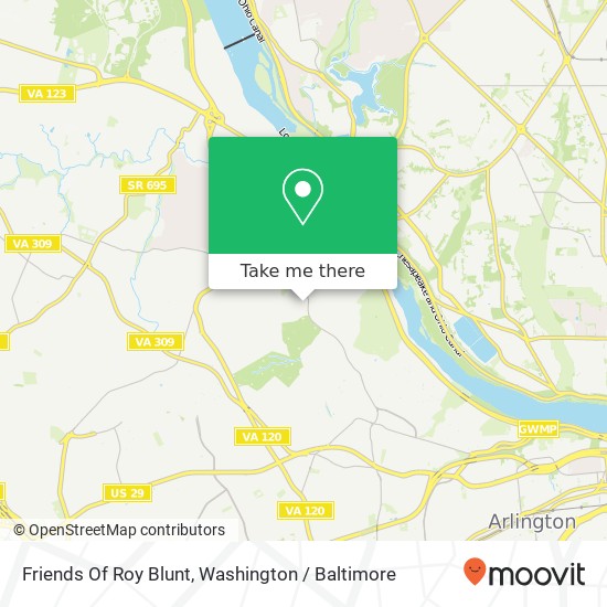Mapa de Friends Of Roy Blunt