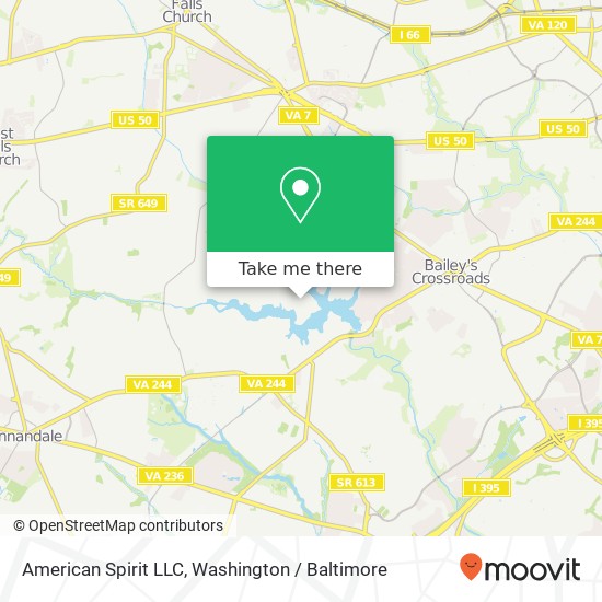 Mapa de American Spirit LLC