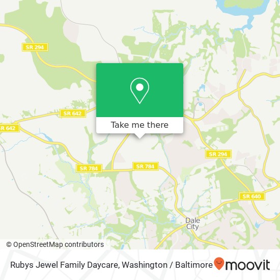 Rubys Jewel Family Daycare map