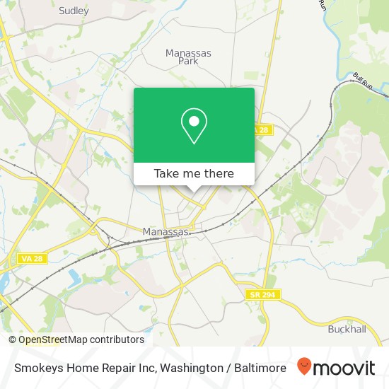 Smokeys Home Repair Inc map