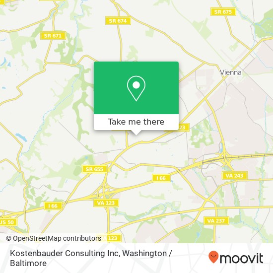 Kostenbauder Consulting Inc map