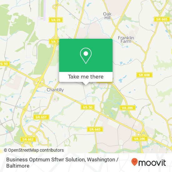 Mapa de Business Optmum Sftwr Solution