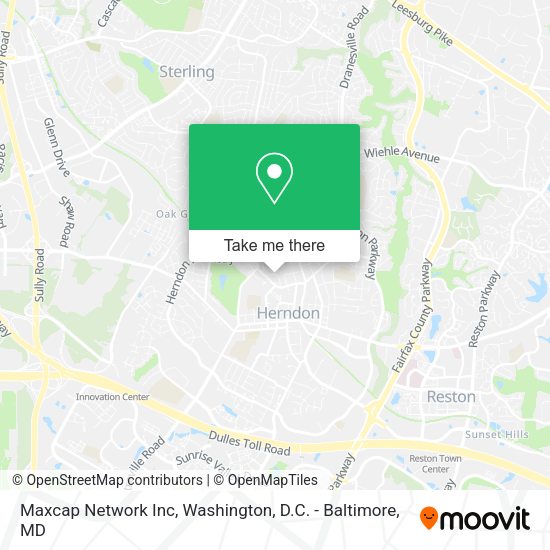 Maxcap Network Inc map