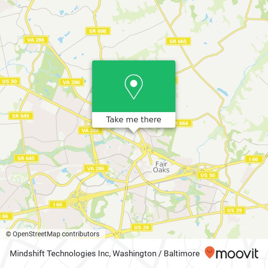 Mapa de Mindshift Technologies Inc