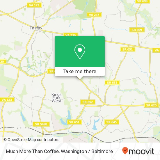 Mapa de Much More Than Coffee