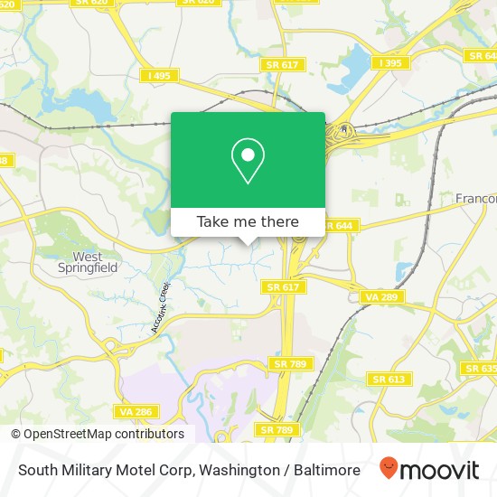 Mapa de South Military Motel Corp