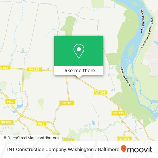 Mapa de TNT Construction Company