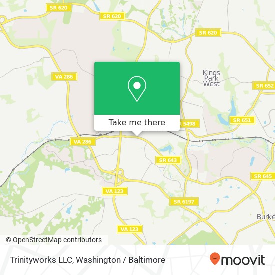 Mapa de Trinityworks LLC