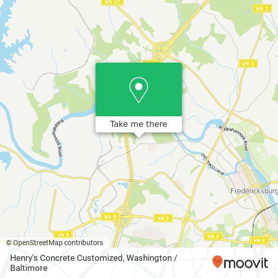 Henry's Concrete Customized map