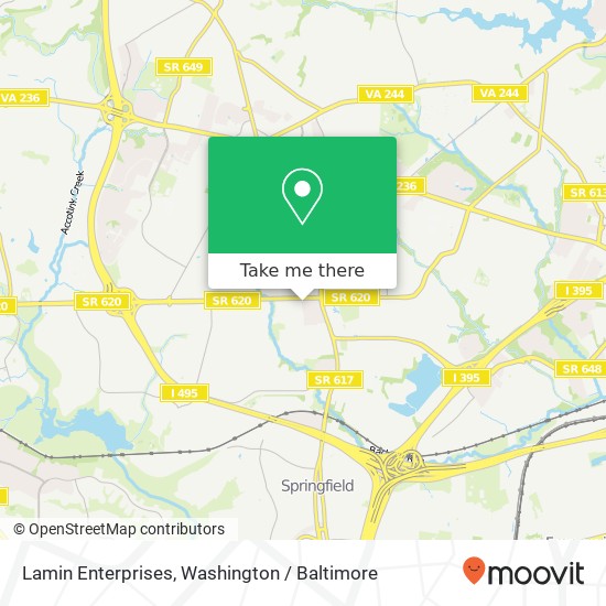 Lamin Enterprises map