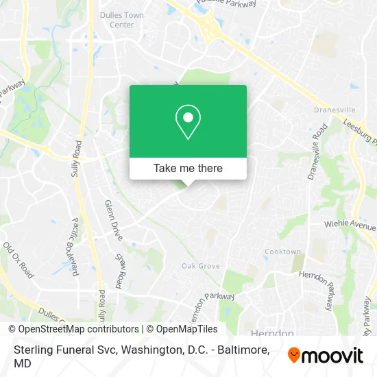 Sterling Funeral Svc map