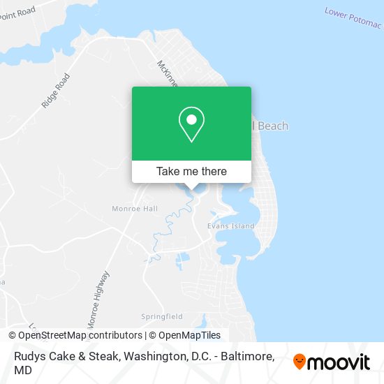 Rudys Cake & Steak map