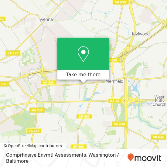 Comprhnsive Envmtl Assessments map