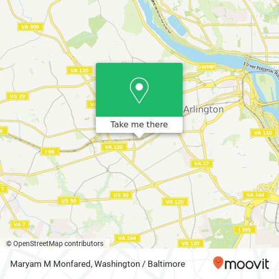 Maryam M Monfared map