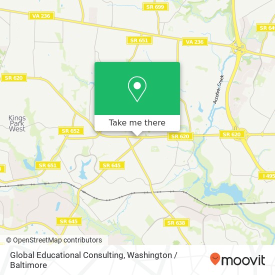 Global Educational Consulting map