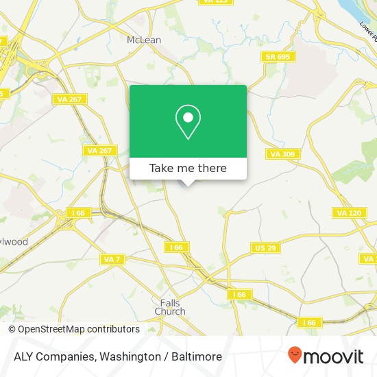ALY Companies map