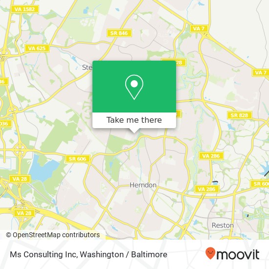 Ms Consulting Inc map