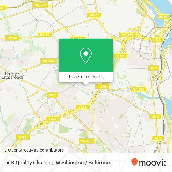 A B Quality Cleaning map