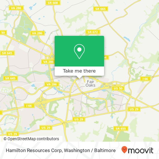 Hamilton Resources Corp map