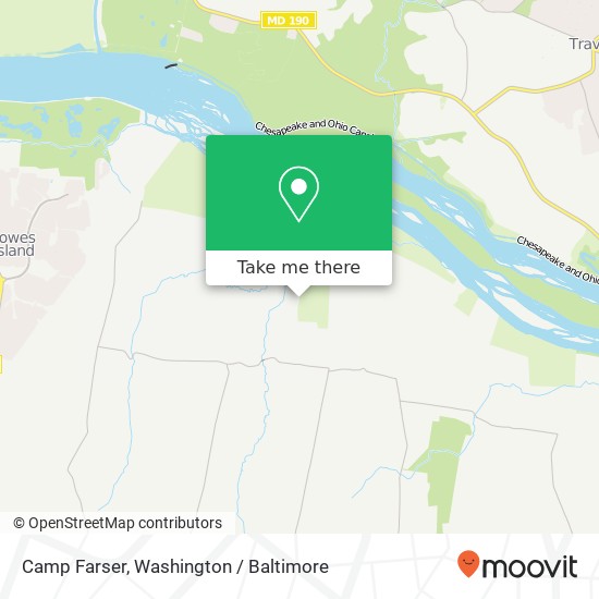 Camp Farser map