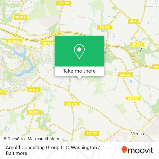 Mapa de Arnold Consulting Group LLC