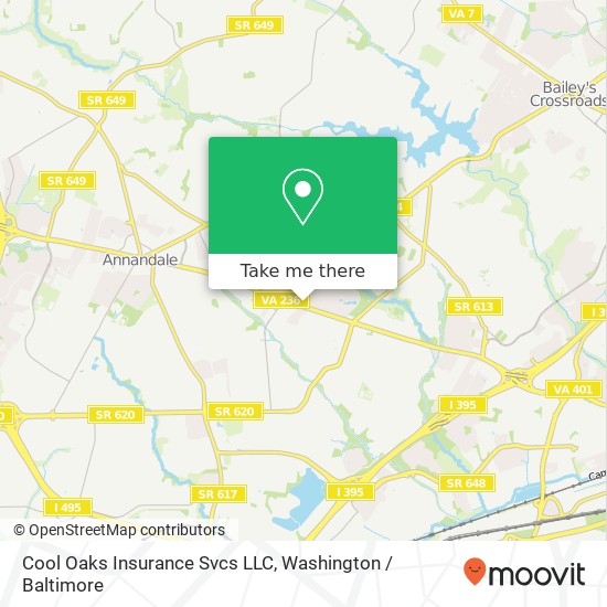Mapa de Cool Oaks Insurance Svcs LLC