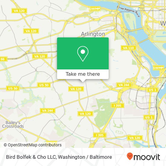 Bird Bolfek & Cho LLC map