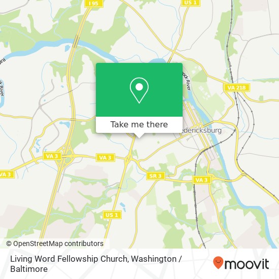 Living Word Fellowship Church map