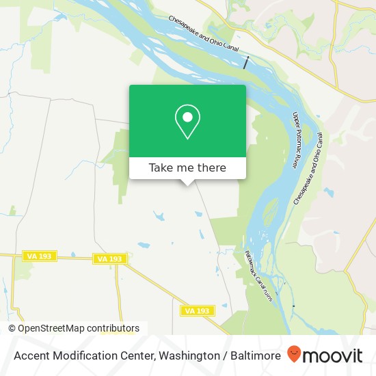 Mapa de Accent Modification Center