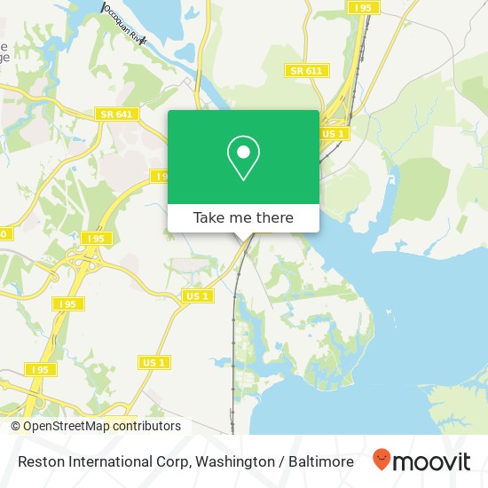 Mapa de Reston International Corp