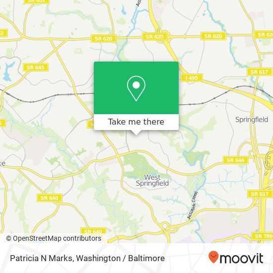 Mapa de Patricia N Marks