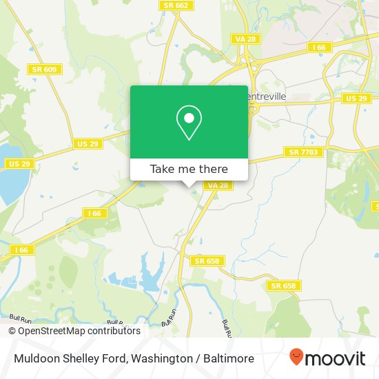 Mapa de Muldoon Shelley Ford