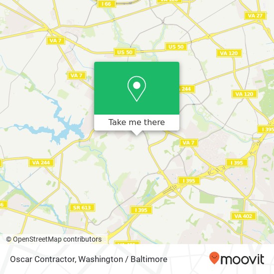 Oscar Contractor map