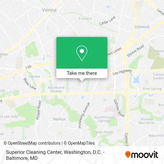 Superior Cleaning Center map