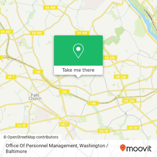 Mapa de Office Of Personnel Management