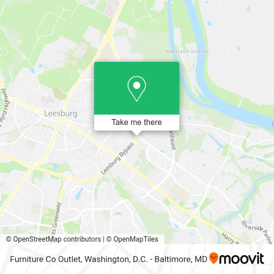 Furniture Co Outlet map