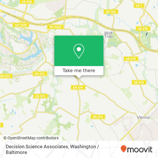 Mapa de Decision Science Associates