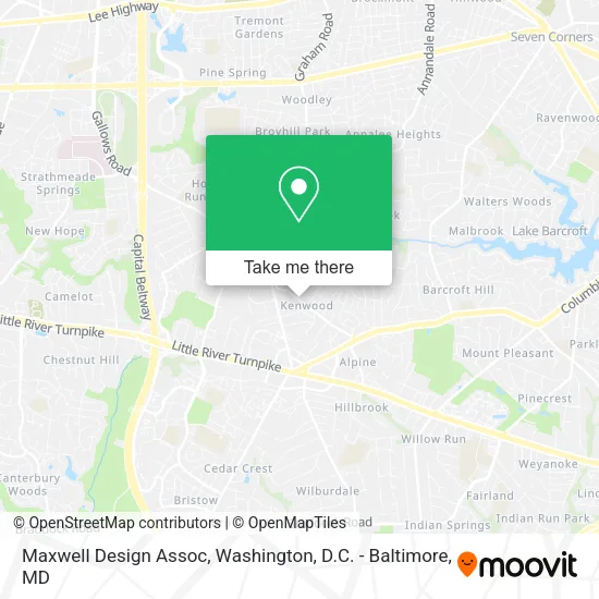 Mapa de Maxwell Design Assoc