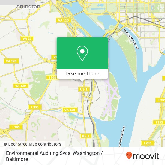 Mapa de Environmental Auditing Svcs