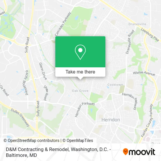 Mapa de D&M Contracting & Remodel