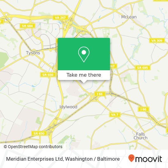 Meridian Enterprises Ltd map