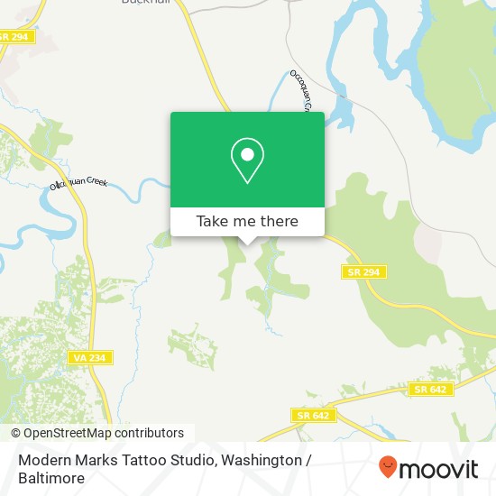 Modern Marks Tattoo Studio map